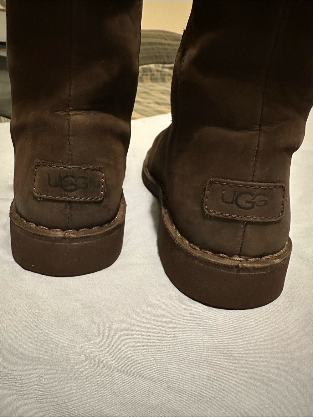 UGG Women's Heeled Boot - Dark Brown Suede